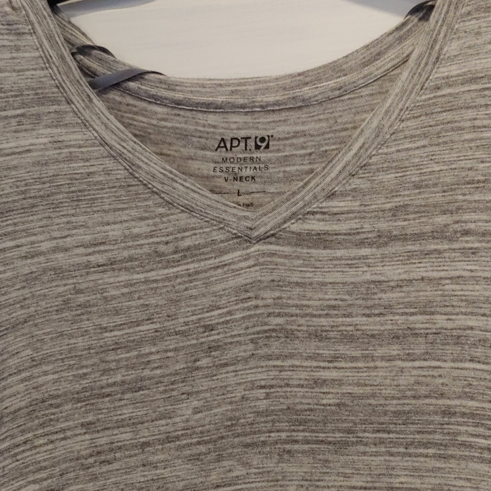 Gray v-neck - Picture 2 of 3